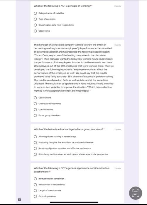 Which of the following is NOT a principle of