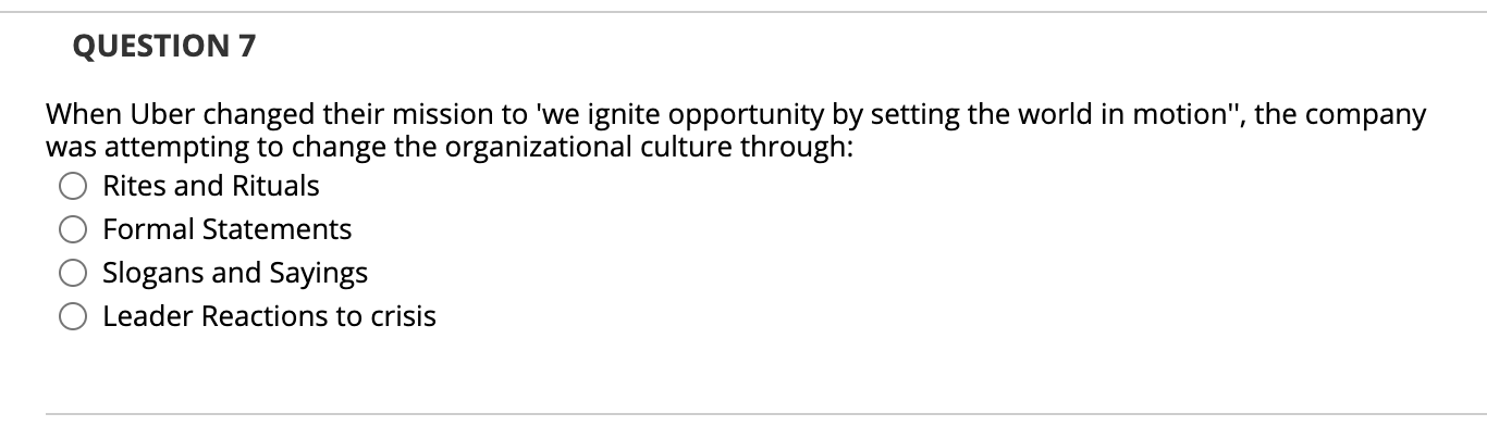 QUESTION 2 Informal channels of communicating
