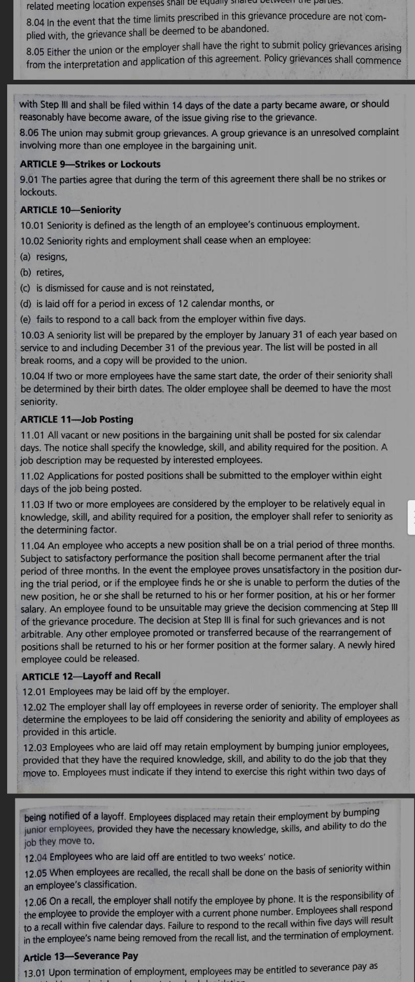 I'm Union team. please help! PERPOSAL FOR CHANGES