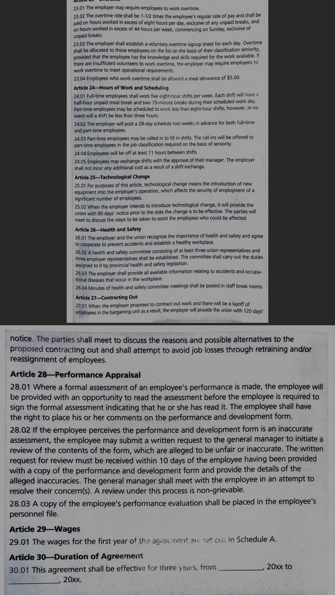 I'm Union team. please help! PERPOSAL FOR CHANGES