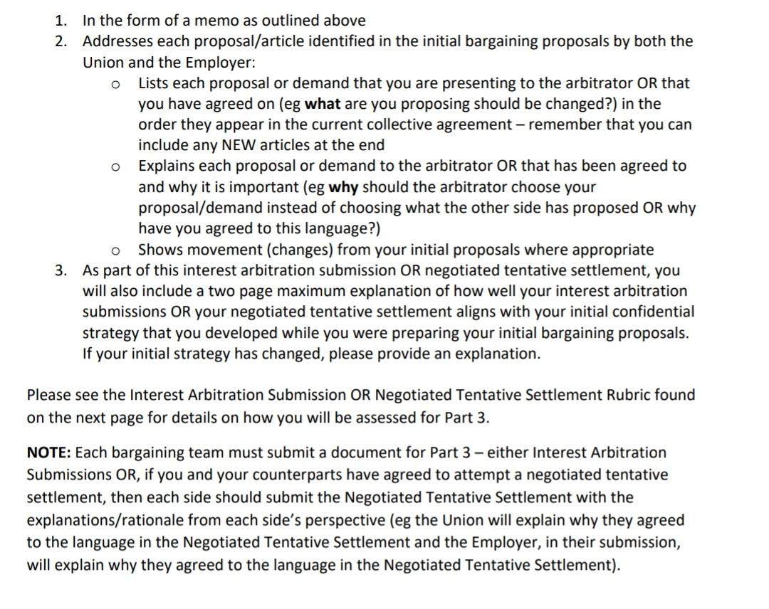 I'm Union team. please help! PERPOSAL FOR CHANGES