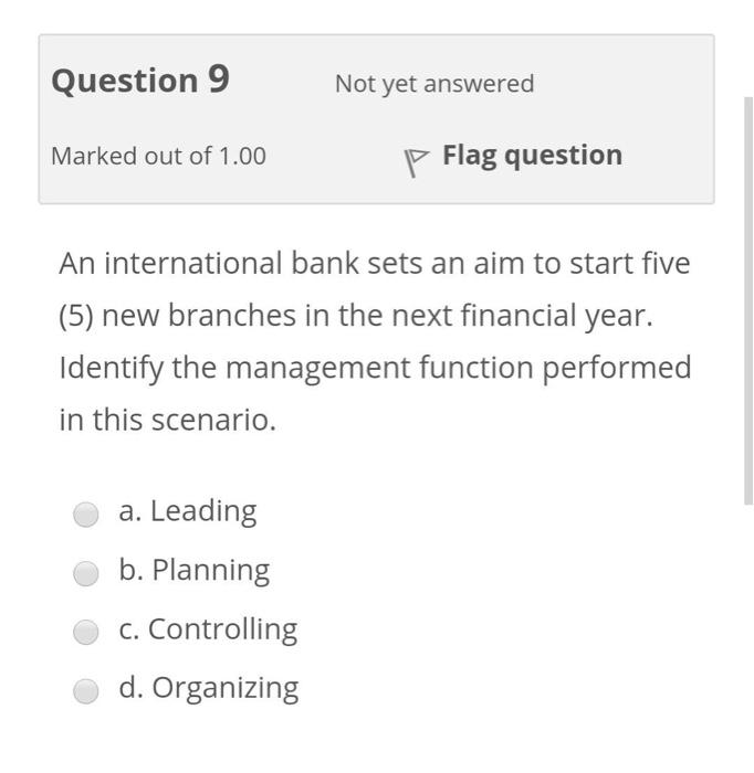 JUST NEED OPTION no need explain NO need for