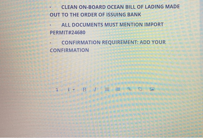 Please answer your client's question about this