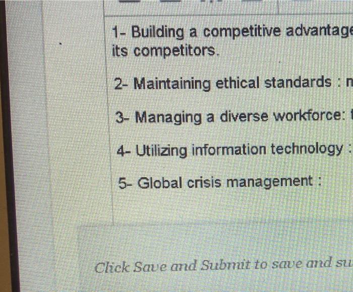pleased explain the last two 1- Building a