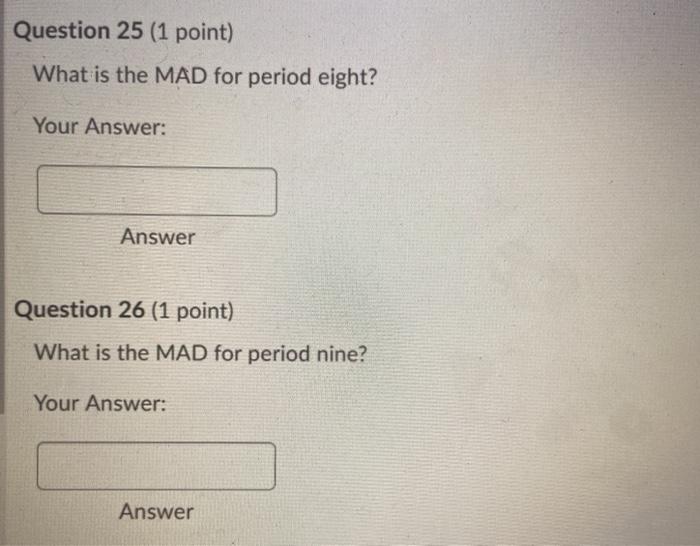 Use the following data to answer the next five