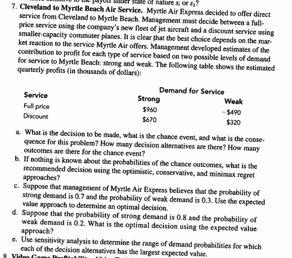 Please solve in Excel and show how formulas were