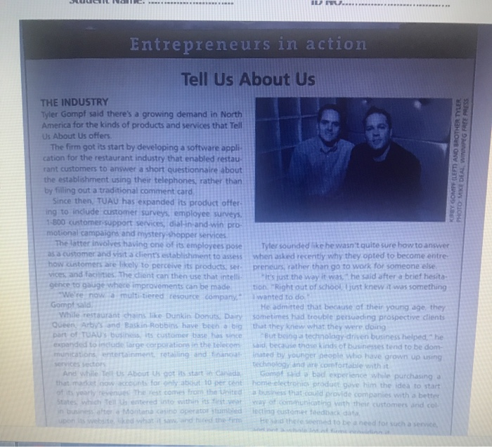 01) Which one of the approaches of new business