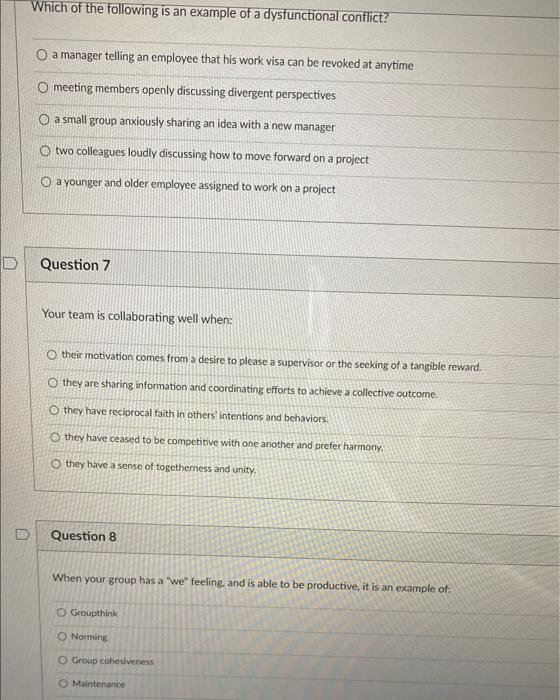 Which of the following is an example of a