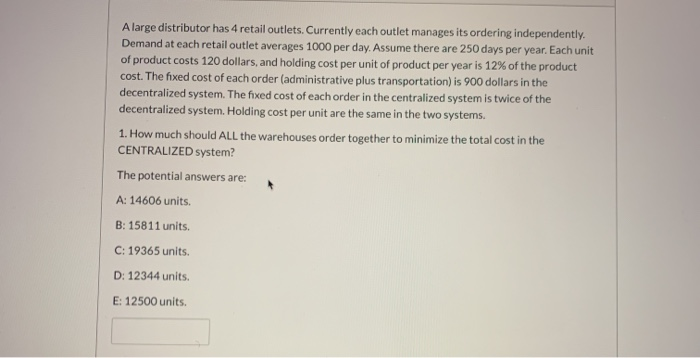 can I step-by-step answers please? thanks A large
