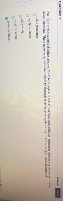 Question 9 2 points Michael is planning a