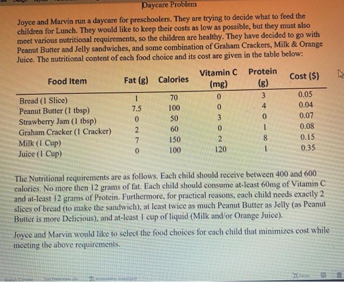 1. What is the decision variable 2. What is the