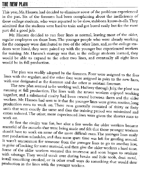 What happened here? why? What advice do you have