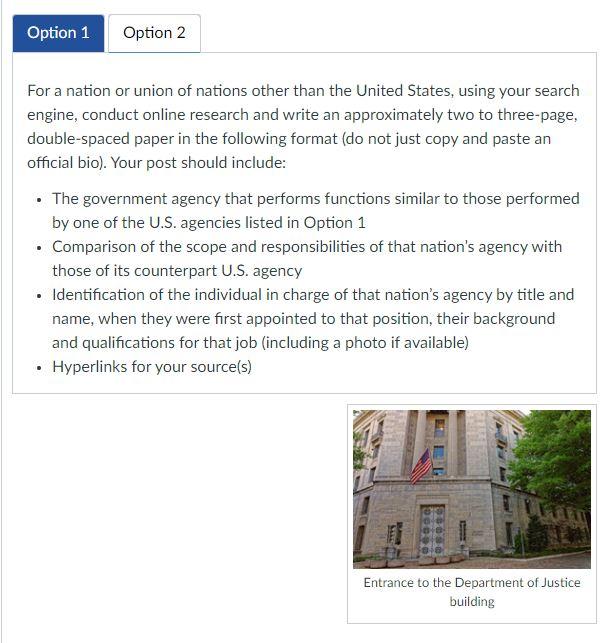 help, please! Aviation Law Option 1 Option 2