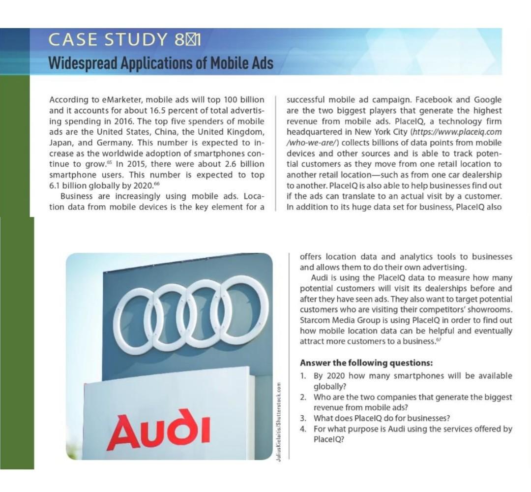 question answers CASE STUDY 8D Bridging the Gap