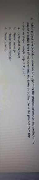give answer quickly as early is possible 1. Which