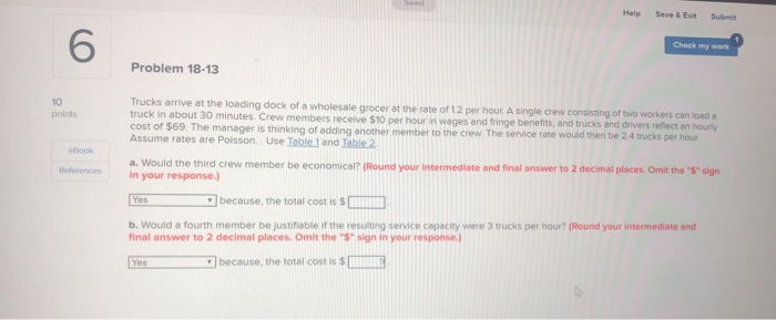 Halo Save & Submit Check my work Problem 18-13
