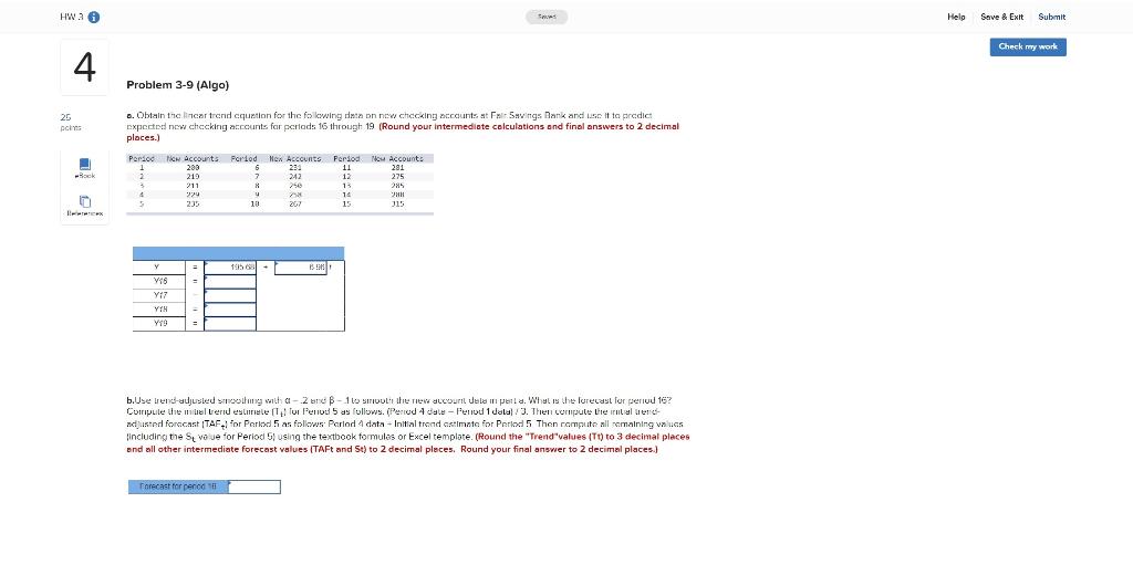 HW 30 Helo Save & Ext Submit Check my work 4