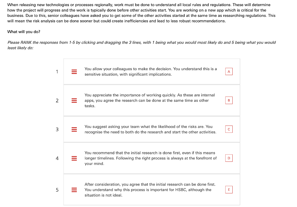 When releasing new technologies or processes