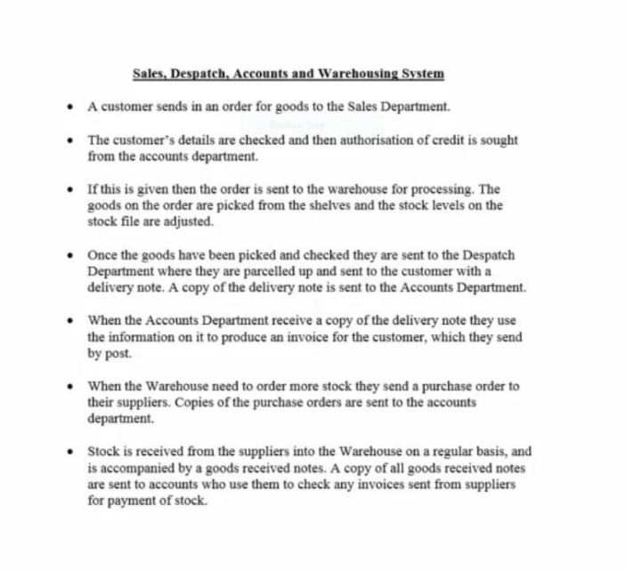 Using the Visio application software that comes