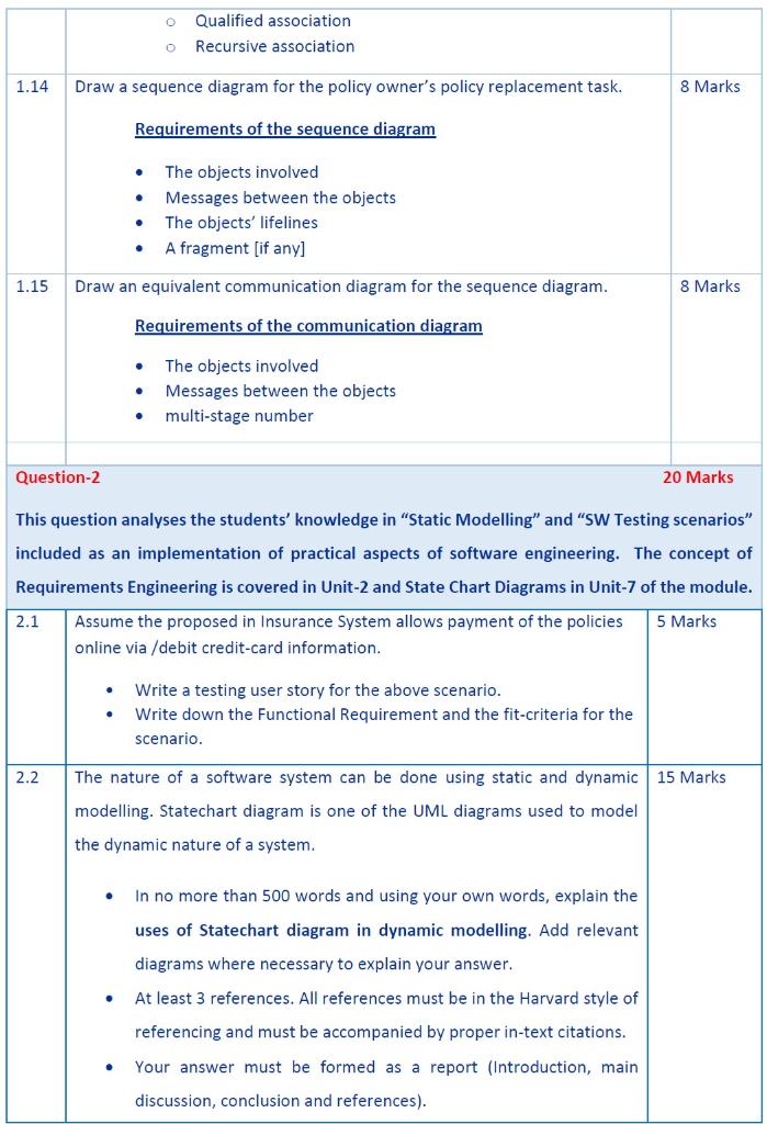 Question-1 80 Marks This question analyses the