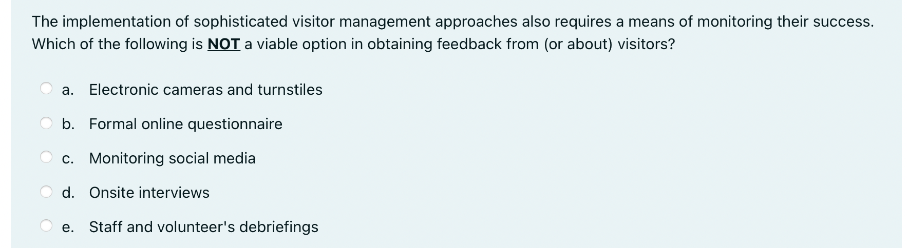 Which of the following is considered a category