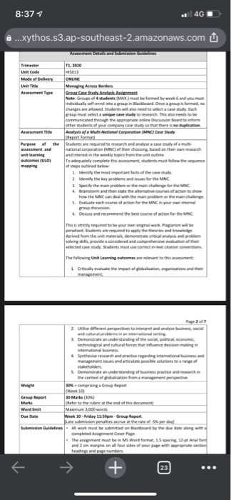 case study topic :- Acer specify the main problem