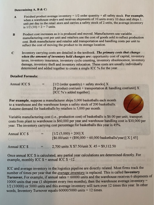 Objective: To demonstrate how inventory carrying