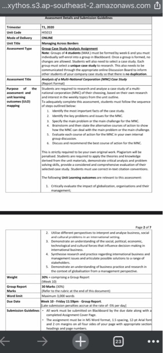 case study topic :- Acer specify the main problem