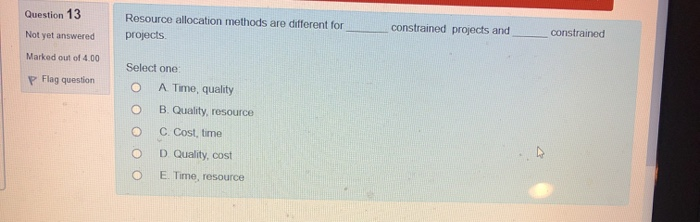answer all question with one hours Question 13