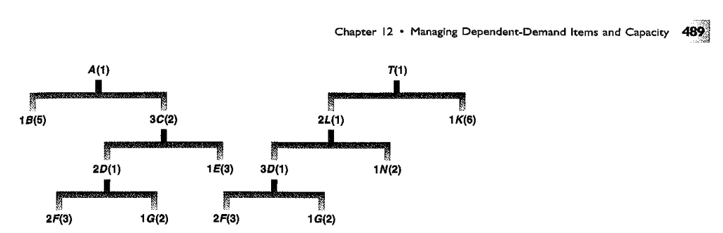 Chapter 12 Managing Dependent-Demand Items and