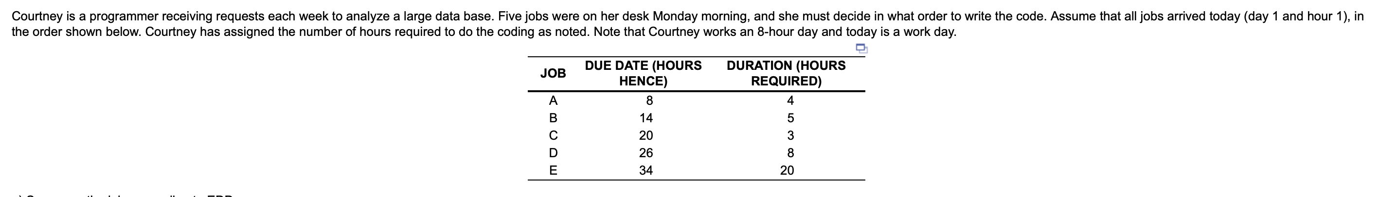 a. What is the average completion (flow) time?