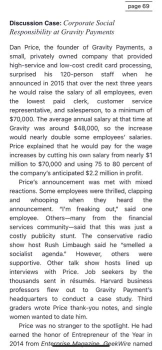 what recommendations would you make in this case?