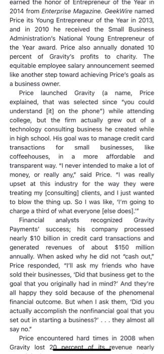 what recommendations would you make in this case?