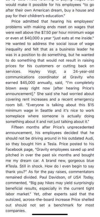 what recommendations would you make in this case?