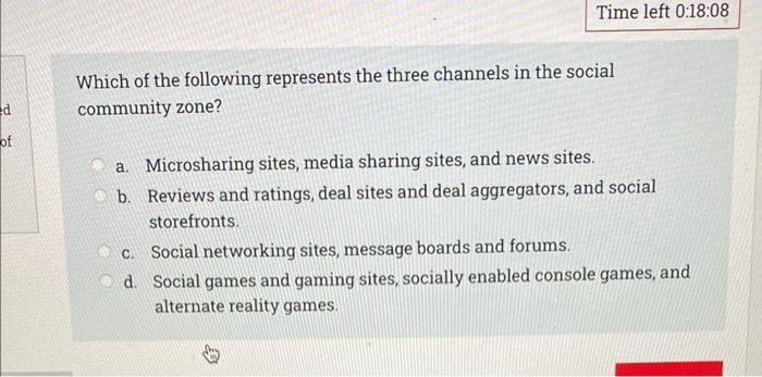 Which of the following represents the three