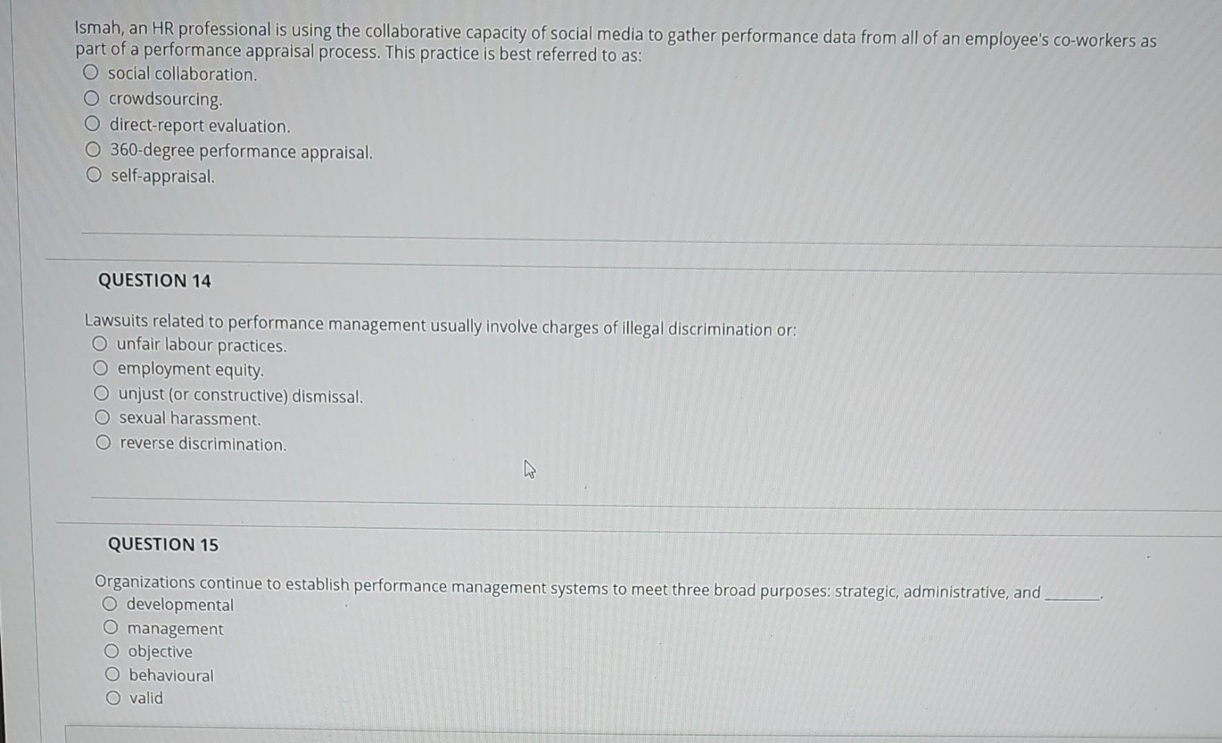 reliability, determining whether an employee's
