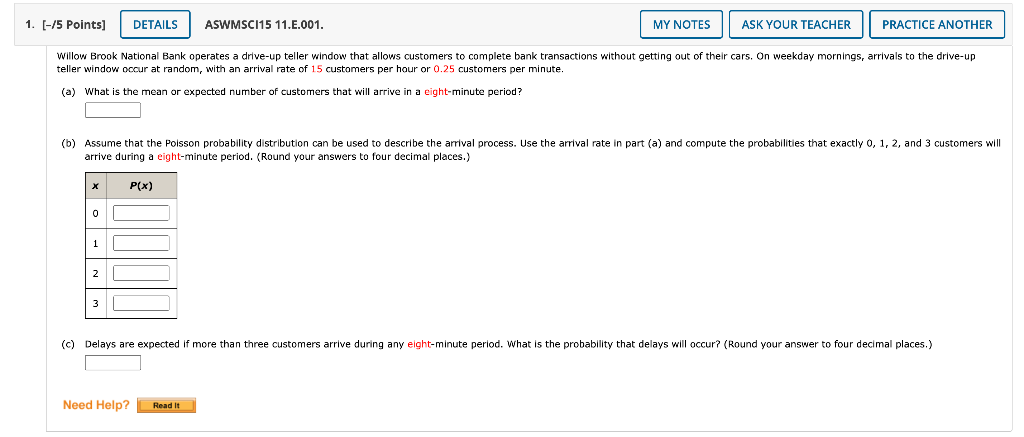 MATH JULY Q1 1. [-/5 Points] PRACTICE ANOTHER