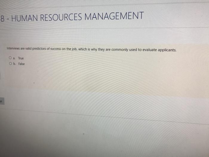 3 - HUMAN RESOURCES MANAGEMENT During an