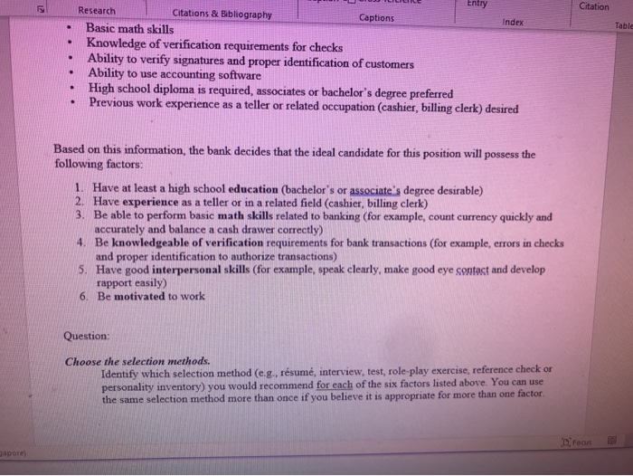 CASE STUDY . . For this exercise, assume you are