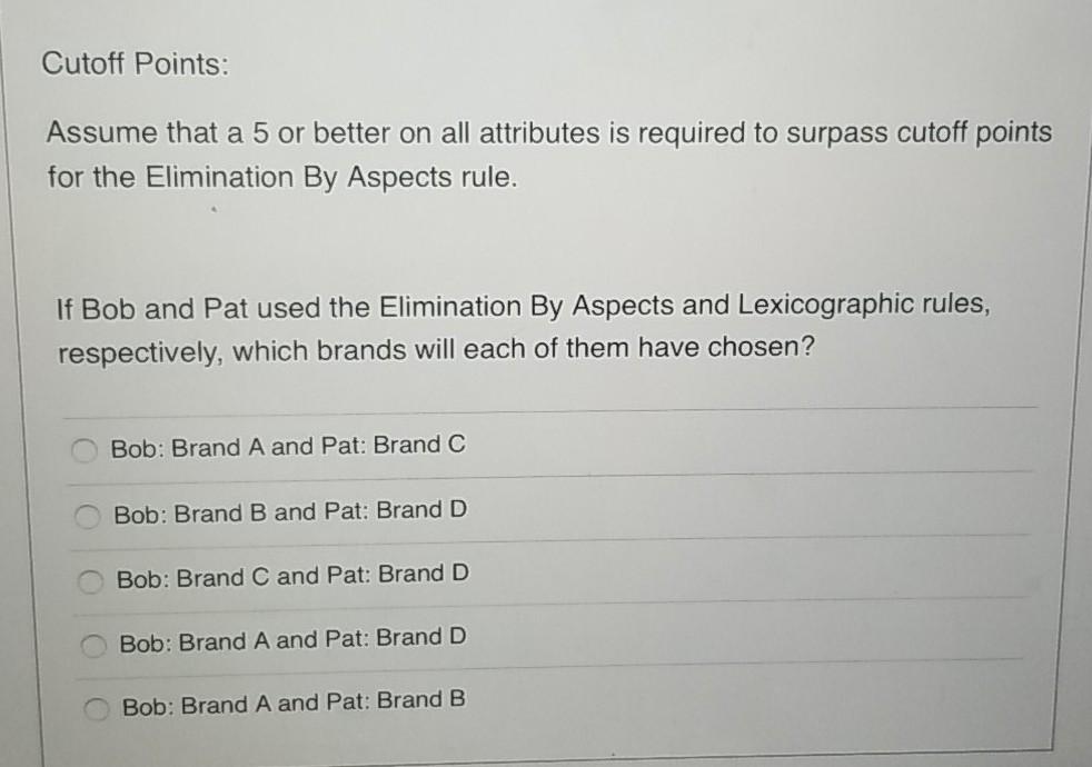 Based on the table below, respond to question 2.