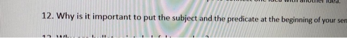 10. Why is it important to make your 2