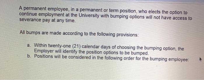 Examine specific language for the following