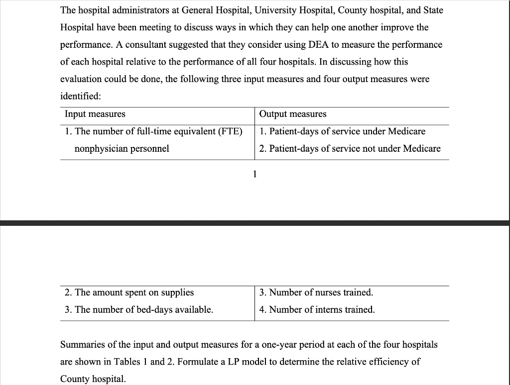 Using Data Envelopment Analysis How many decision