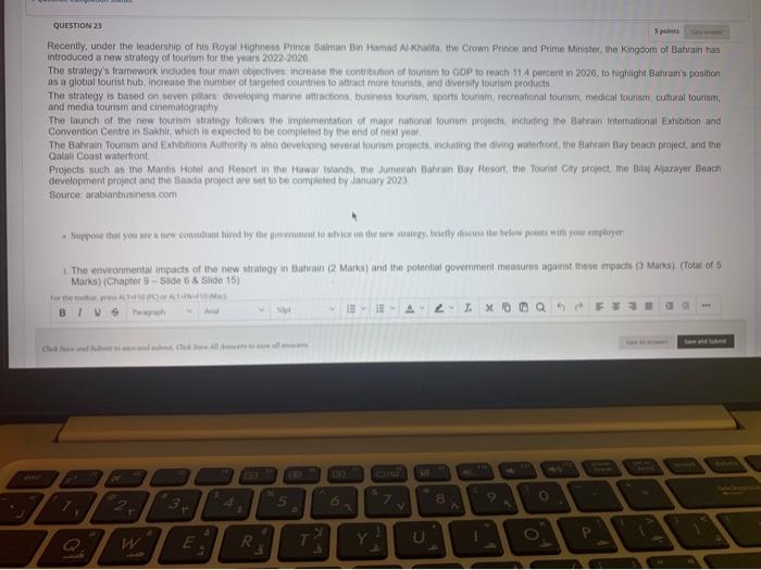 QUESTION 23 Sponta Recently under the leadership