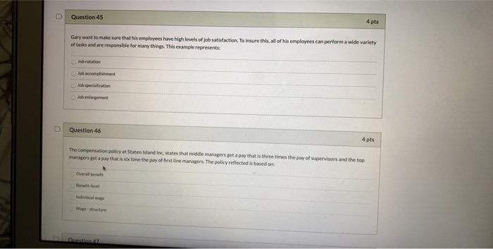 do all please D Question 49 4 pts Susannah works