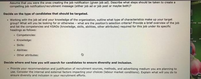 Outline a Brief Recruitment Plan for a Given