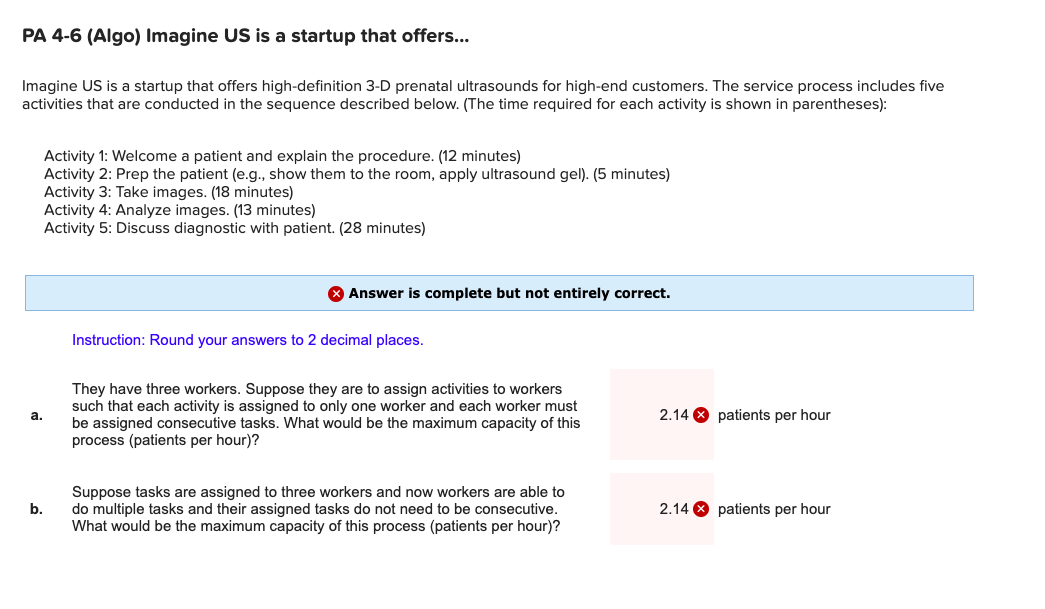 Can you please help us with A and B? PA 4-6