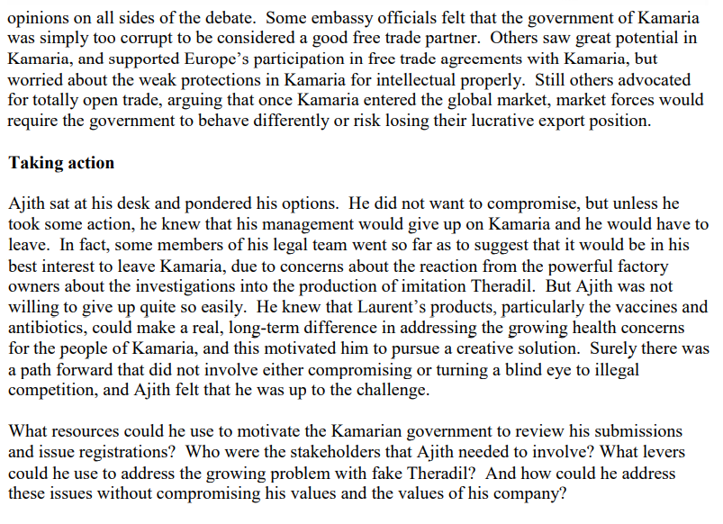 How could he address these issues without