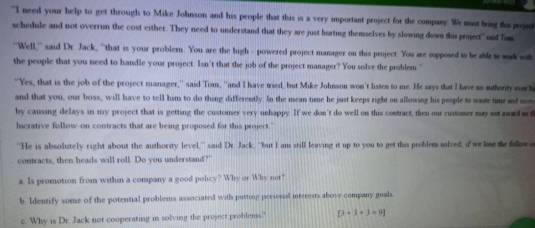 Read the case study on OPTIMUS MANAGEMENT and