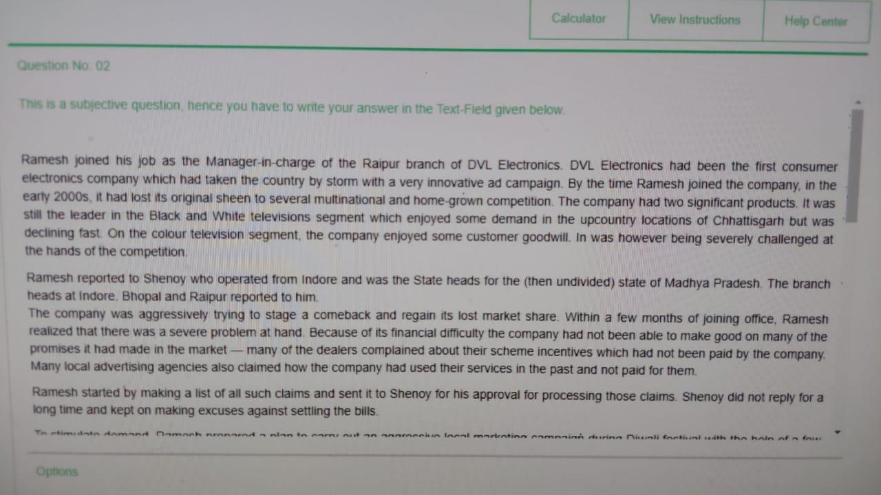 Calculator View Instructions Help Center Question
